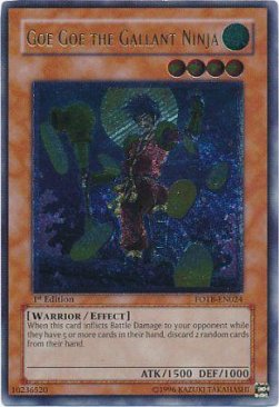 Goe Goe, der galante Ninja FOTB-DE024 Ultimate Rare Played Deutsch 1. Auflage