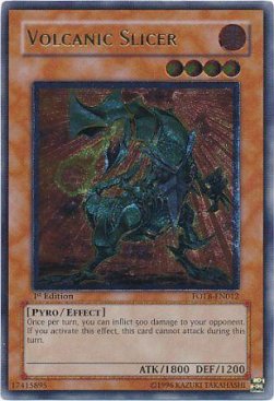 Vulkanischer Häcksler FOTB-DE012 Ultimate Rare Excellent Deutsch 1. Auflage