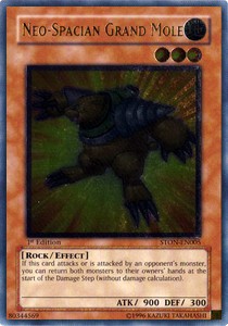 Neo-Weltraum Grand Mole (V.2) STON-005 Ultimate Rare Played Deutsch 1. Auflage