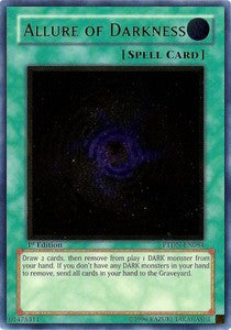 Verlockung der Finsternis (V.2) PTDN-084 Ultimate Rare Light Played Deutsch 1. Auflage