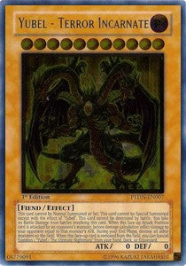 Yubel - Terrorinkarnation PTDN-DE007 Ultimate Rare Good Deutsch