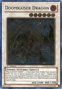 Verdammniskaiser-Drache CSOC-DE043 Ultimate Rare Played Deutsch
