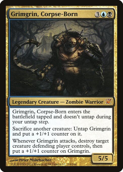 Grimgrin, Corpse-Born ISD-214 Mythic Good Englisch
