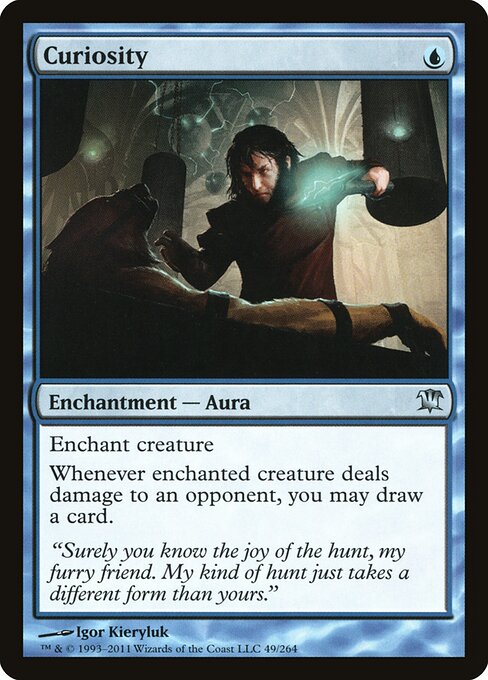 Curiosity ISD-49 Uncommon Light Played Englisch Foil