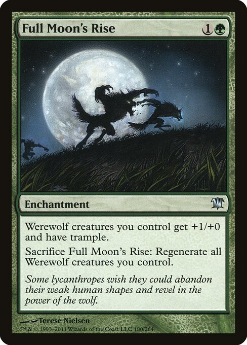 Full Moon's Rise ISD-180 Uncommon Good Englisch Foil