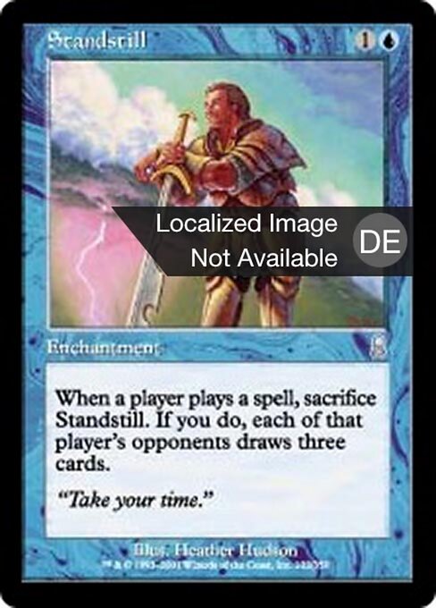 Stillstand ODY-102 Uncommon Played Deutsch