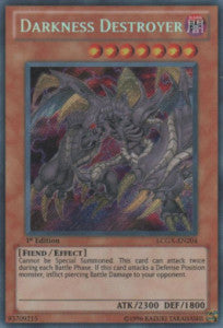 Finsterniszerstörer LCGX-204 Secret Rare Light Played Deutsch 1. Auflage