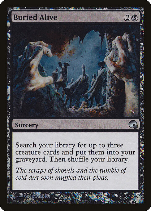 Buried Alive PD3- Uncommon Excellent Englisch Foil