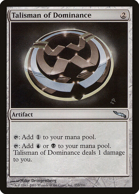 Talisman of Dominance MRD-253 Uncommon Excellent Englisch