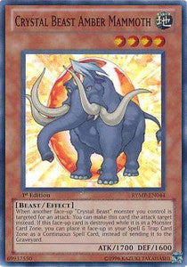 Kristallungeheuer Bernsteinmammut RYMP-044 Super Rare Excellent Deutsch 1. Auflage