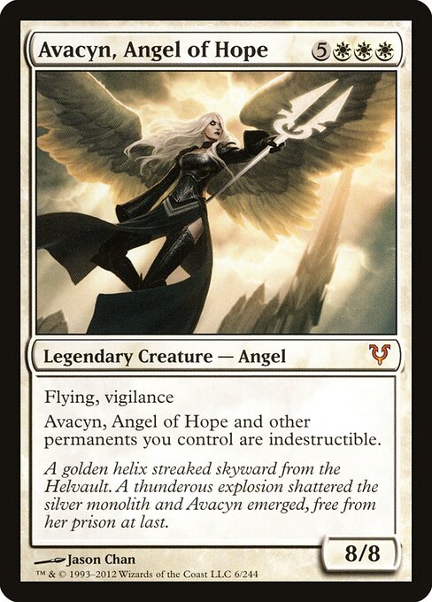 Avacyn, Angel of Hope AVR-6 Mythic Light Played Englisch