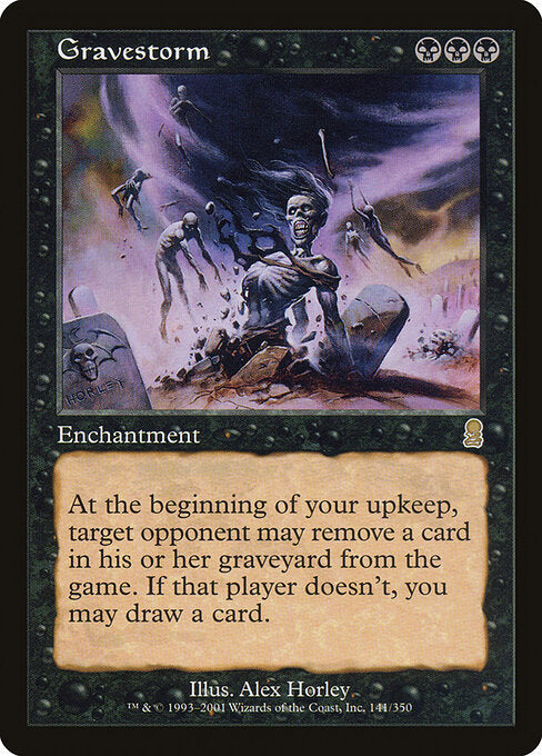 Gravestorm ODY-141 Rare Excellent Englisch