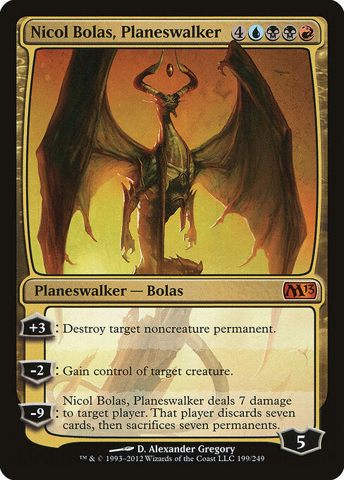 Nicol Bolas, Planeswalker M13-199 Mythic Good Englisch
