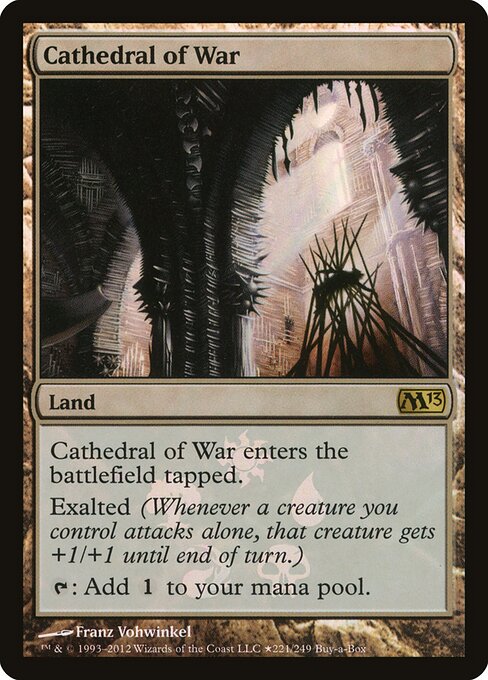 Cathedral of War BABP- Rare Good Englisch Foil