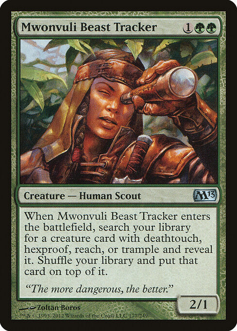 Mwonvuli Beast Tracker M13-177 Uncommon Good Englisch