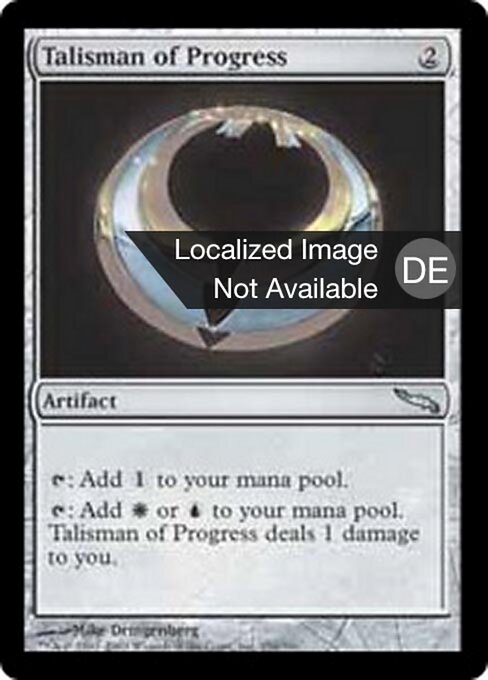 Talisman des Fortschritts MRD-256 Uncommon Excellent Deutsch