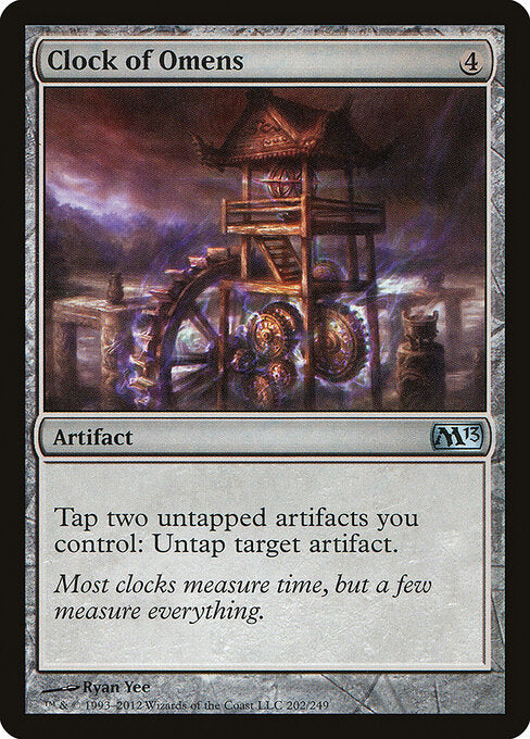 Clock of Omens M13-202 Uncommon Good Englisch Foil