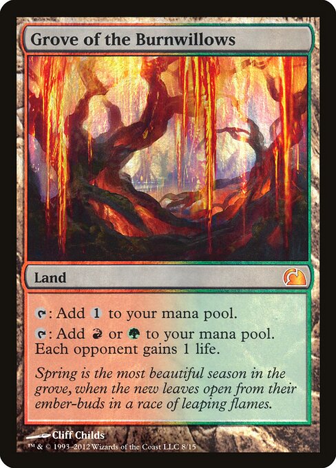 Hain der Brandweiden V12-8 Mythic Excellent Englisch Foil