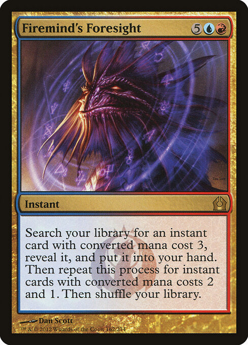 Firemind's Foresight RTR-162 Rare Excellent Englisch