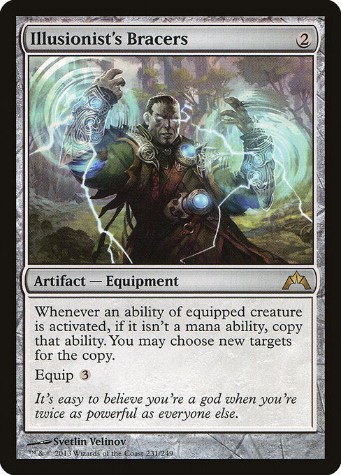 Illusionist's Bracers GTC-231 Rare Excellent Englisch