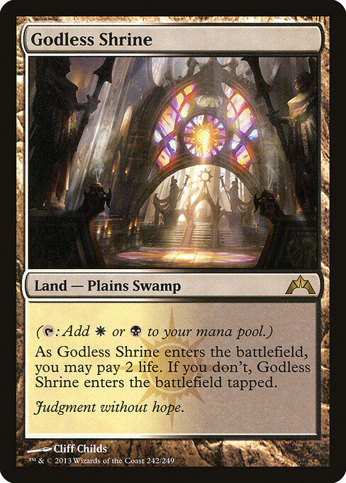 Godless Shrine GTC-242 Rare Good Englisch