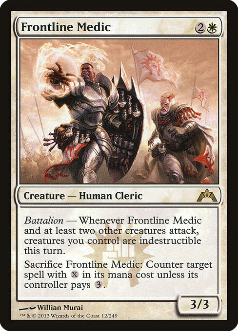 Frontline Medic GTC-12 Rare Light Played Englisch