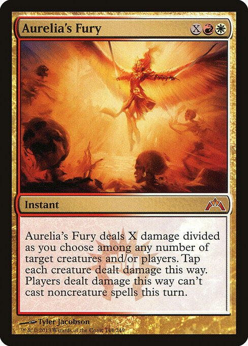 Aurelia's Fury GTC-144 Mythic Near Mint Englisch