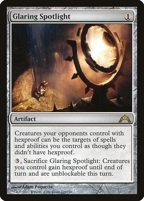 Glaring Spotlight GTC-229 Rare Excellent Englisch