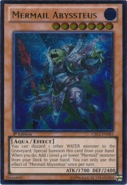Nixenrüstung Abyssteus CBLZ-DE083 Ultimate Rare Good Deutsch 1. Auflage