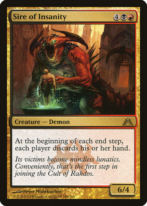 Sire of Insanity DGM-104 Rare Light Played Englisch