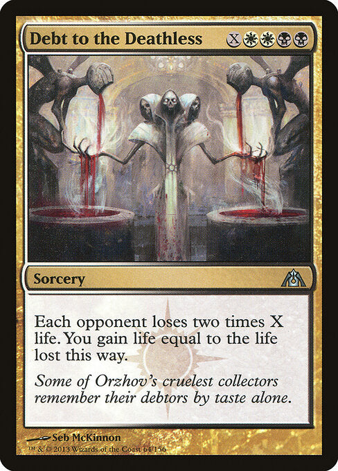 Debt to the Deathless DGM-64 Uncommon Excellent Englisch Foil