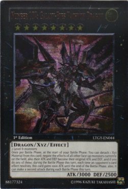 Nummer 107: Galaxieaugen-Tachyonendrache LTGY-DE044 Ultimate Rare Near Mint Deutsch
