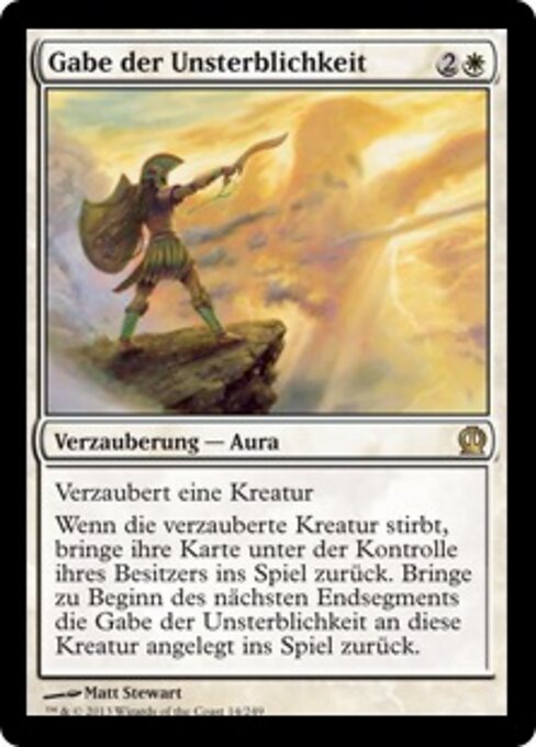 Gabe der Unsterblichkeit THS-14 Rare Good Deutsch