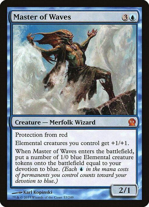 Master of Waves THS-53 Mythic Good Englisch Foil