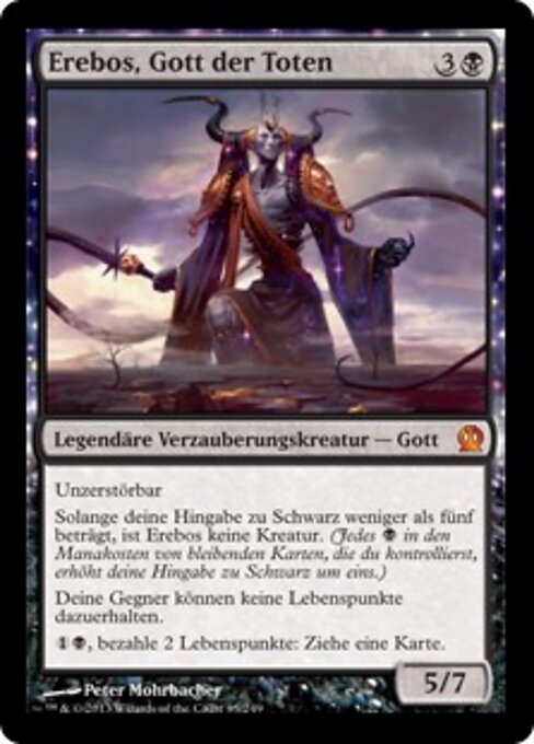 Erebos, Gott der Toten THS-85 Mythic Good Deutsch