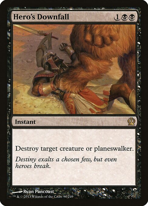 Hero's Downfall THS-90 Rare Good Englisch