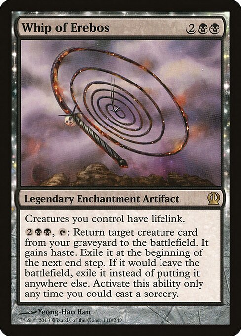 Whip of Erebos THS-110 Rare Excellent Englisch