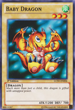 Babydrache LCJW-006 Super Rare Excellent Deutsch 1. Auflage