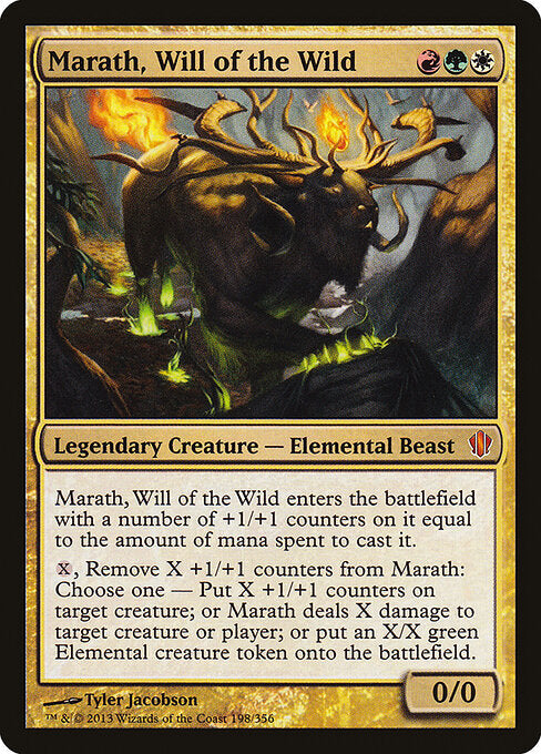 Marath, Will of the Wild C13-198 Mythic Excellent Englisch
