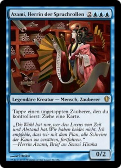 Azami, Herrin der Spruchrollen C13-31 Rare Good Deutsch