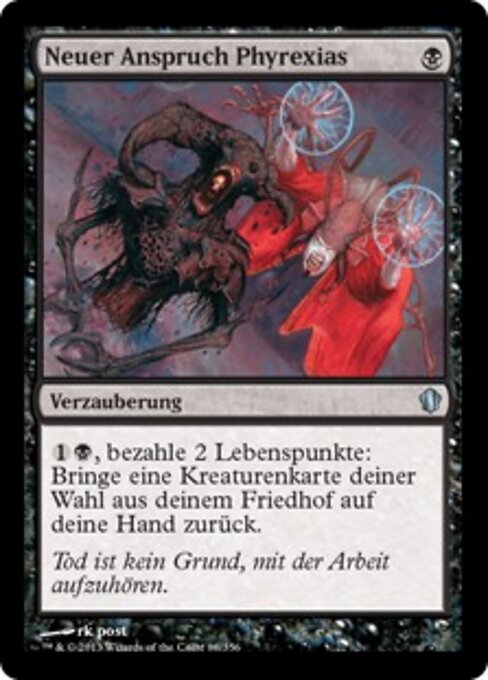 Neuer Anspruch Phyrexias C13-88 Uncommon Excellent Deutsch