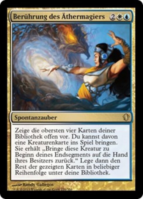 Berührung des Äthermagiers C13-176 Rare Excellent Deutsch