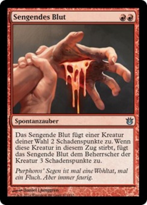 Sengendes Blut BNG-111 Uncommon Excellent Deutsch