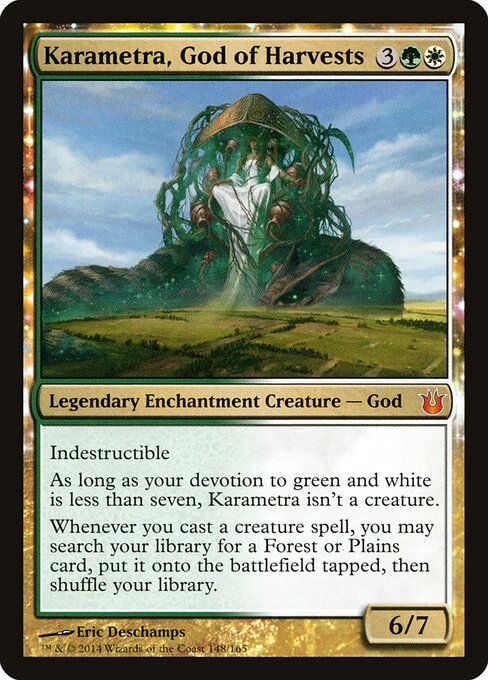 Karametra, God of Harvests BNG-148 Mythic Excellent Englisch