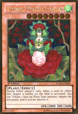 Tytannial, Prinzessin von Kamelien PGLD-088 Gold Rare Light Played Deutsch