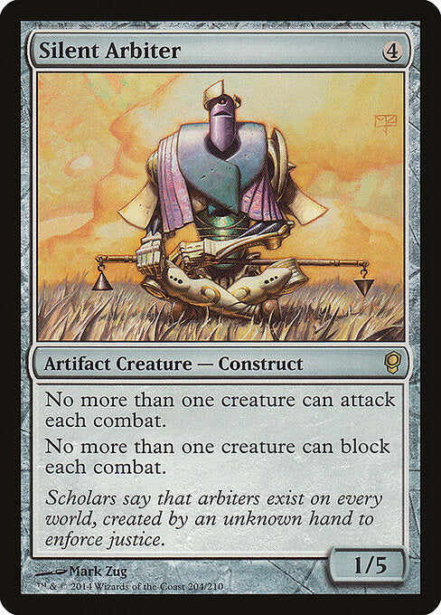 Silent Arbiter CNS-204 Rare Excellent Englisch Foil