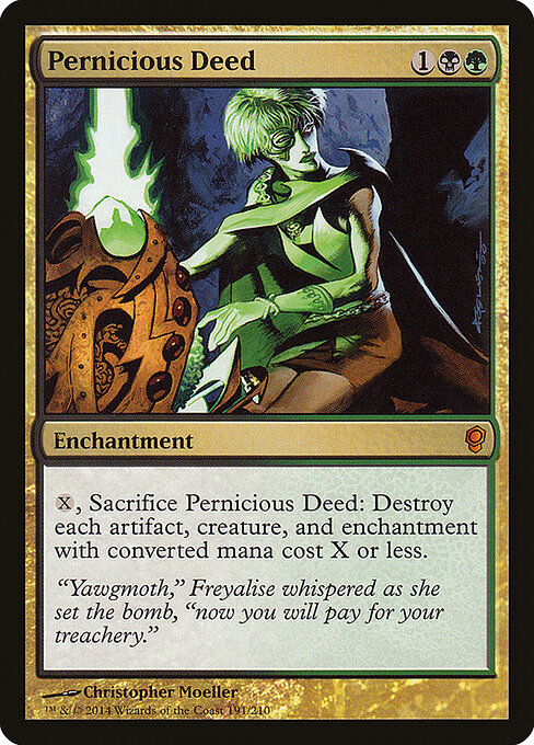 Pernicious Deed CNS-191 Mythic Good Englisch
