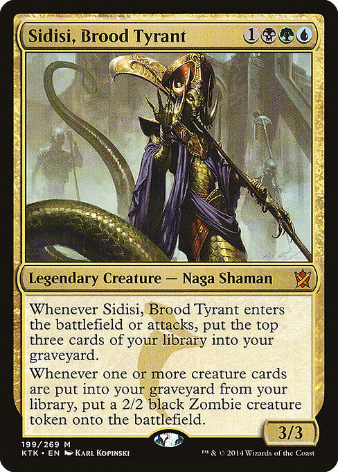 Sidisi, Brood Tyrant KTK-199 Mythic Excellent Englisch