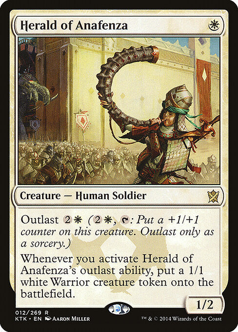 Herald of Anafenza KTK-12 Rare Good Englisch