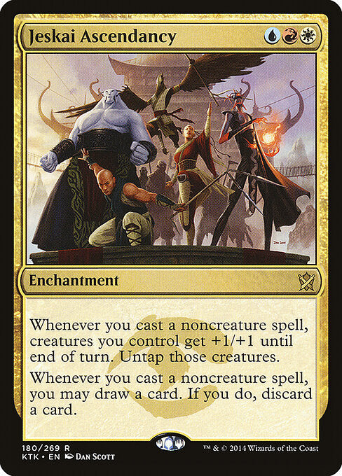 Jeskai Ascendancy KTK-180 Rare Good Englisch